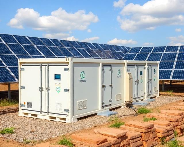 ESS батерии 500kWh